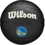 Wilson NBA Team Tribute Mini Basketball Schwarz 3