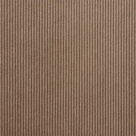 Beliani Schaukelsessel ARSET Cord 0 x 0 x 0 cm Taupe