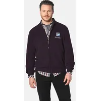 Jan Vanderstorm Strickjacke OLETARVIN in dunkelrot | Gr.: XXL