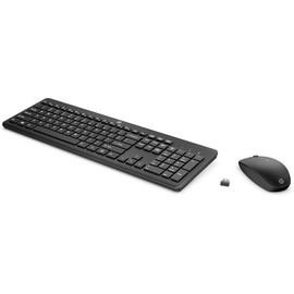 HP 230 Kabellose Maus und Tastatur-Kombination (Schwarz),DE