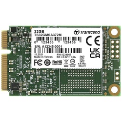 Transcend TRANSCEND MSA372M SSD 32GB SSD-Festplatte