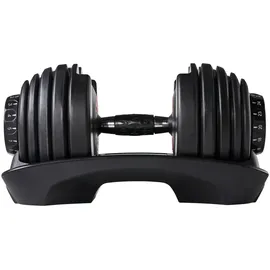 Bowflex SelectTech Kurzhantel verstellbar 2-24 kg schwarz/rot