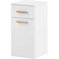 MÖBELPARTNER Badschrank Duo 146585 kreideweiß 32,7 x 35,3 x 67,0 cm