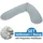 Theraline Stillkissen 190 cm Nebelblau