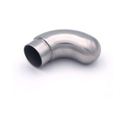 90° Endstück runder Abschluss für Edelstahlhandlauf 42,4 mm Durchmesser