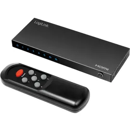 Logilink HDMI-Switch zum Umschalten von bis zu 5 Port, Switch Box