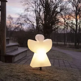 star trading deutschland gmbh Deko-Engel 'Angel', weiß, 40x55 cm, für E27