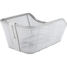 Basil Cento Tech Fiber Hinterradkorb blau silber