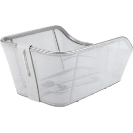 Basil Cento Tech Fiber Hinterradkorb blau silber