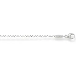 Collierkettchen »Erbskettengliederung, 2,0 mm breit, X0001-001-12-L42V, -L80, -M, -S«, 18298901-45 silberfarben