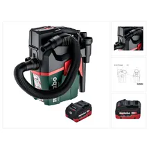 Metabo AS 18 L PC Compact + 1 x 5,5 Ah