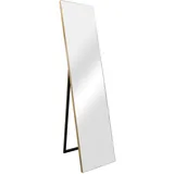 [en.casa] Standspiegel Barletta 150 x 35 cm Gold