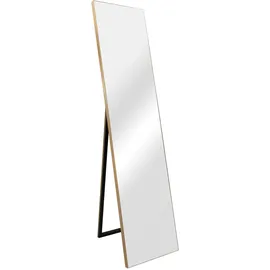 [en.casa] Standspiegel Barletta 150 x 35 cm Gold