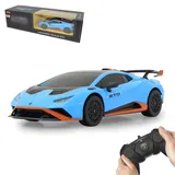 Jamara RC-Auto Lamborghini Huracán STO 1:24 2,4GHz RTR blau