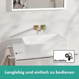 Hansgrohe Tecturis E Einhebel-Waschtischmischer, Unterputz für Wandmontage 225mm, - hansgrohe