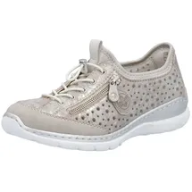 Rieker Slip-On Sneaker Damen Beige 36