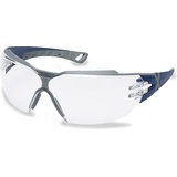 Uvex pheos cx2 9198257 Schutzbrille/Sicherheitsbrille Blau, Grau