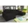Sofnet Wohnlandschaft Cord 2-Sitzer Schwarz
