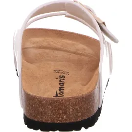 TAMARIS Damen Pantolette flach, beige, 39 EU