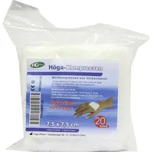 höga-pharm gmbh Höga Kompressen 7,5 x 7,5 cm