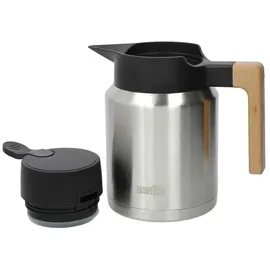 La Cafetiere Isolierkanne 1,2 l Silber