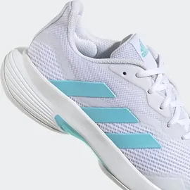 adidas CourtJam Control Tennisschuh Cloud White / Bliss Blue / Cloud White 42