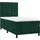 vidaXL Boxspringbett 100 x 200 cm Dunkelgrün