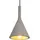 Paco Home CLOUCH 1-flg. E27 21,5 cm rund grau Beton