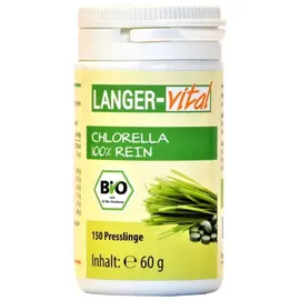 Langer Vital Chlorella Bio 100% 400 mg Presslinge