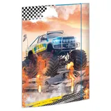 RNK RNK-Verlag Zeichenmappe A3 Monster Truck Karton, DIN