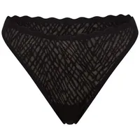 SLOGGI ZERO Feel Bliss String Brief Schwarz Small