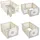 Moni Laufstall Cubby Land Laufgitter Spielmatte 50 Bälle Türe einfache Montage beige