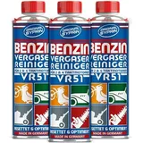 SYPRIN Original Vergaserreiniger VR51 für 2 Takt 4 Takt Benzin Motoren - geeignet für Auto und Motorrad I Additiv zur Vergaser Reinigung Additiv 3X