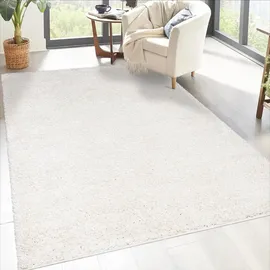 Carpet City Shaggy", beige Creme, B:230cm H:30mm L:320cm, Polypropylen, Teppiche Auch als Läufer, Langflor, Uni, Shaggy, flauschig-weich