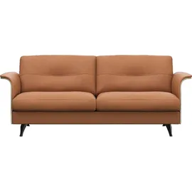 flexlux Glow Sofa 2,5-Sitzer Braun