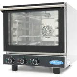 Kombi-Dampfgarer - 4 Becken GN 2/3 - Analog - Umkehrlüfter - Maxima