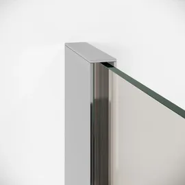 Badplaats Duschwand Florida 60 x 200cm Glas Duschabtrennung Chrom - Walk-i