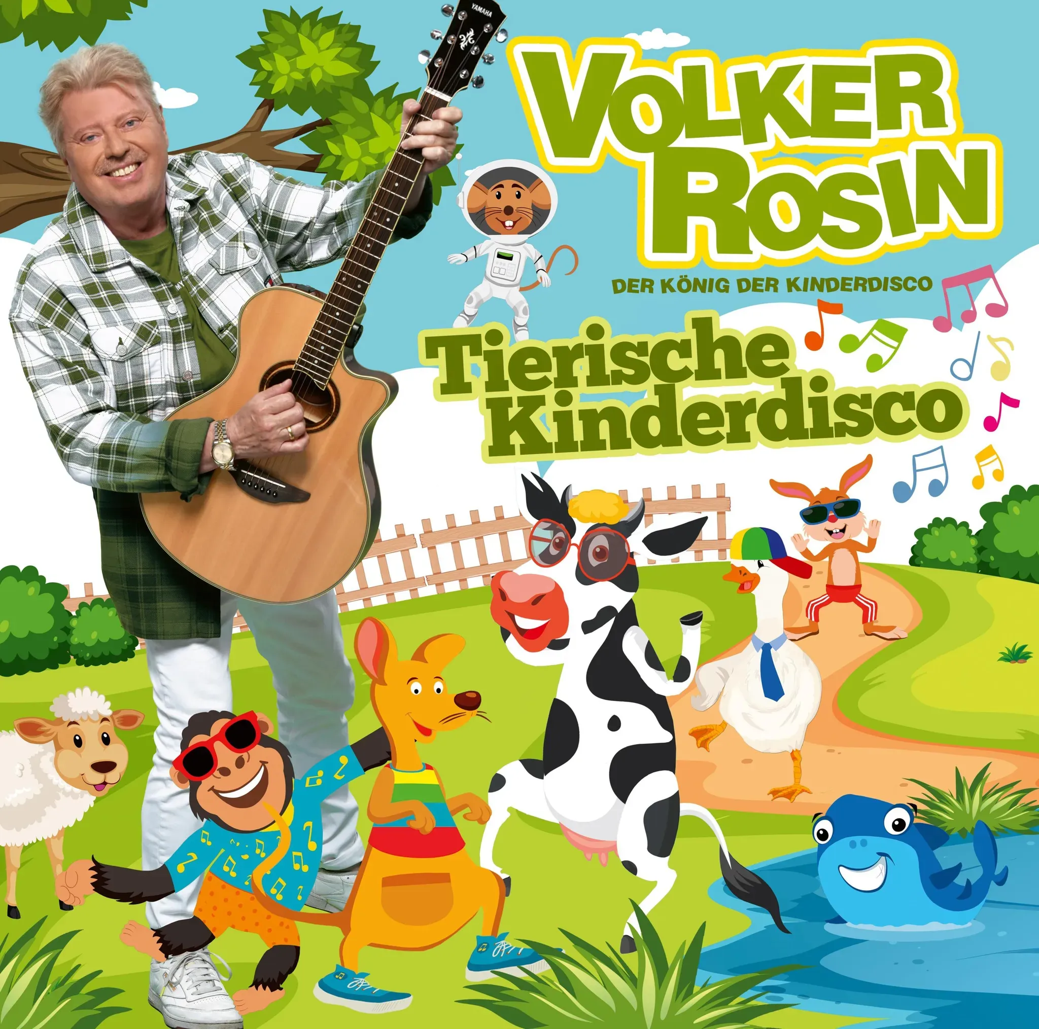 Tierische Kinderdisco - Volker Rosin (Hörbuch)
