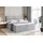 altdecor BOXBETT mit Matratze H3 und Lattenrost, - AURA - 160x200 Hellgrau