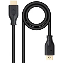 NANOCABLE HDMI-Kabel V2.0 4K@60Hz 0,5 m Schwarz