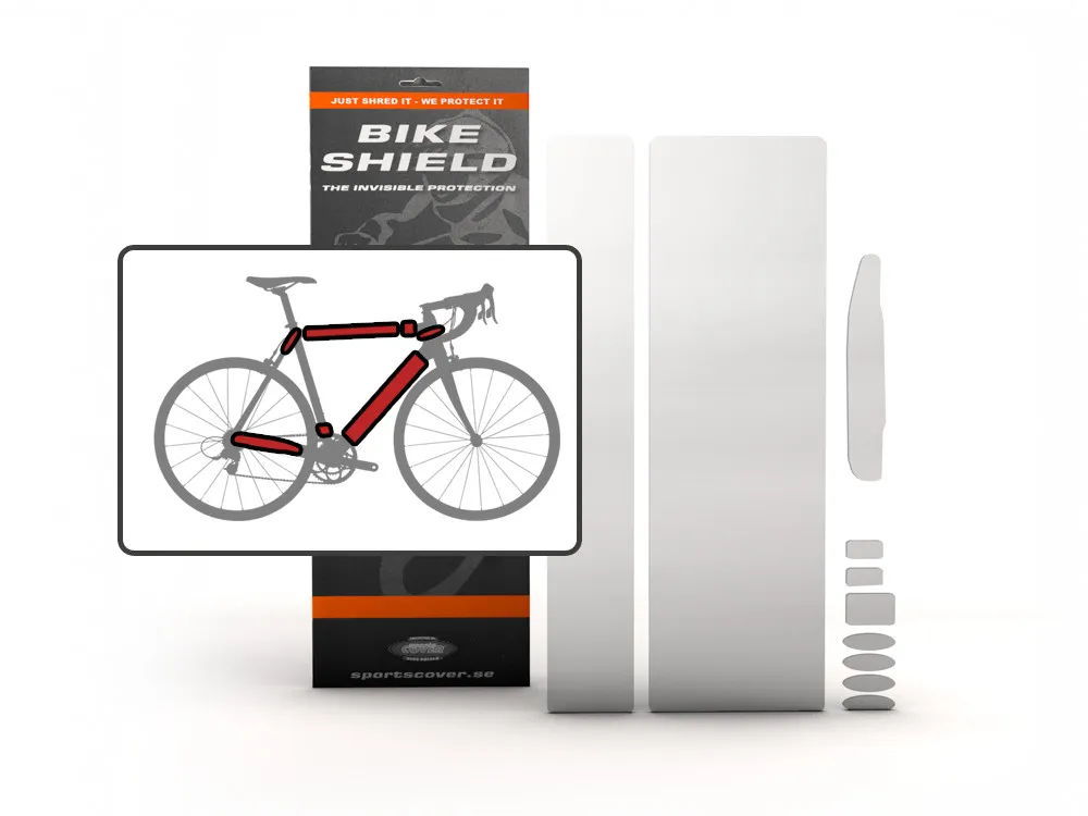 BIKESHIELD Rahmenschutzfolie Fullpack regular