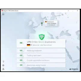 Steganos Online Shield VPN 2026 5 Geräte 1 Jahr