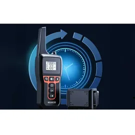 rojeco Elektrisches Antibellhalsband 1000 m Schwarz One Size