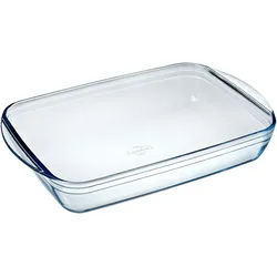 Ôcuisine O.Cuisine Ofenform Neutral 39 x 24 x 6cm 3,6 Liter Transparent