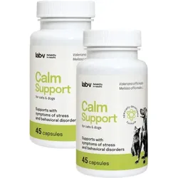 LAB-V Calm Support - Unterstützung bei Symptomen von Stress und Verhaltensstörungen 2x45 Kapseln