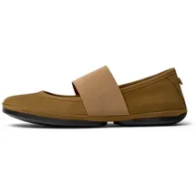 Camper Ballerinas - Right Nina - in Braun | Gr.: 36