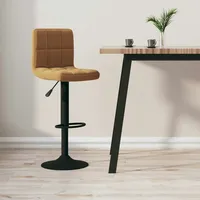 VidaXL Barhocker Braun Samt