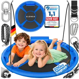 eloneo Nestschaukel 90 cm Blau