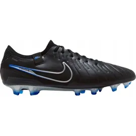 Nike Tiempo Legend 10 Elite FG Black/Chrome/Hyper Royal 41