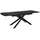 MCA Furniture Vanino 180 x 76 x 90 cm schwarz